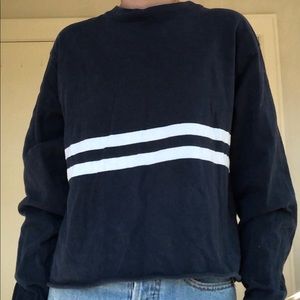 Brandy Melville navy blue long sleeve top!